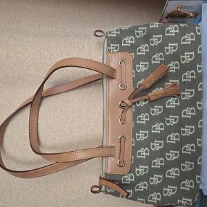 NWT Dooney & Bourke authentic DB Monogram Handbag